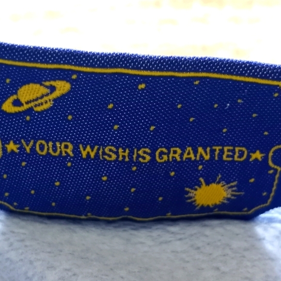 Coney Island Picnic Organic Cotton Pop Art Ice Blue Boho Streetwear Sweatshirt L - Picture 9 of 11